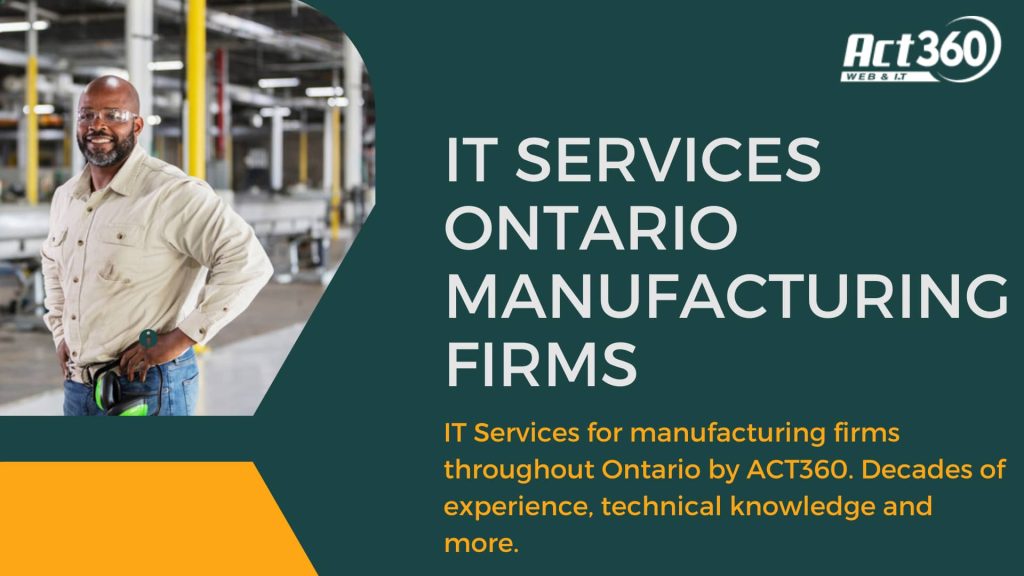IT Services Manufacturing Firms In Ontario