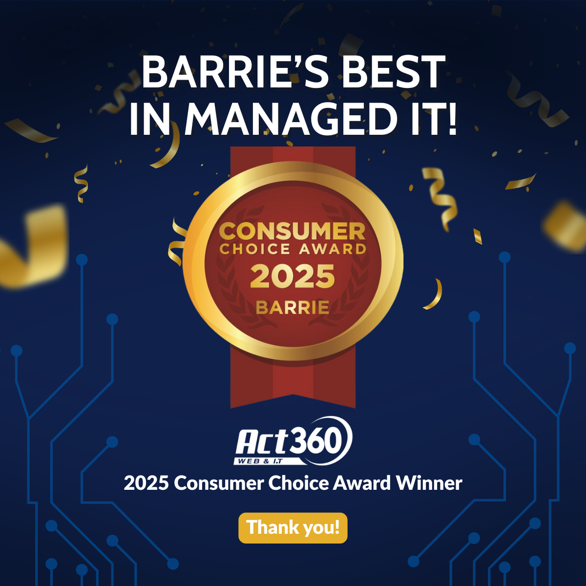 2025 Consumers Choice Award Winner