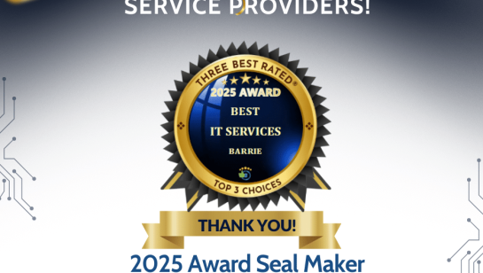 ACT360 Among Barrie’s Top 3 IT Service Providers According to ThreeBestRated®