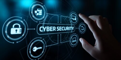 Cyber Security Data Protection Business Technology Privacy concept.