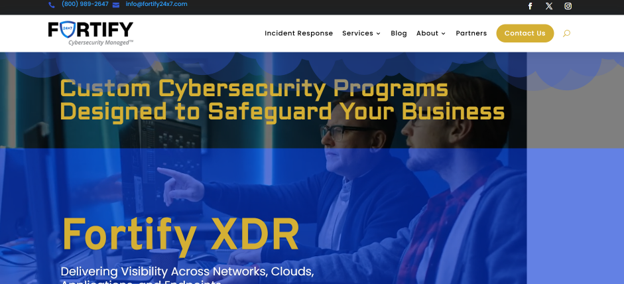 Fortify Network Solutions security-first MSP in Cookstown: homepage