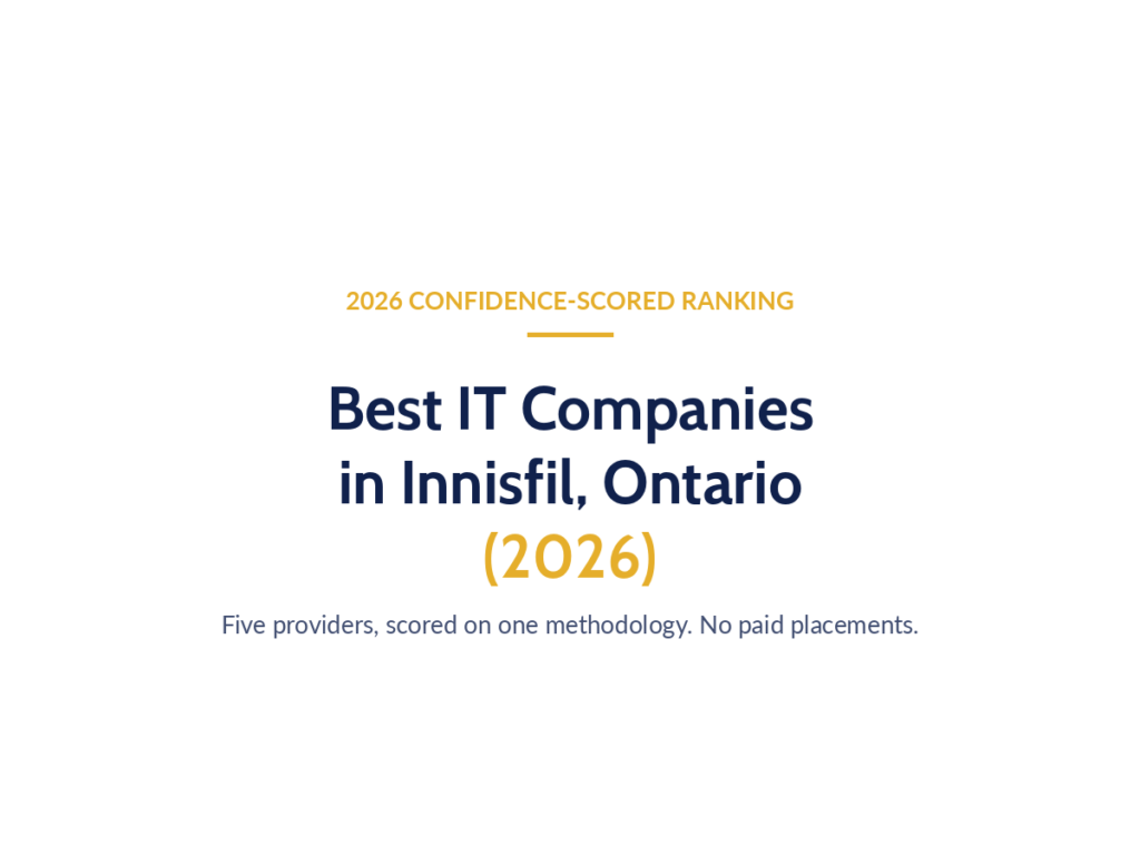 Best IT Companies in Innisfil, Ontario (2026)