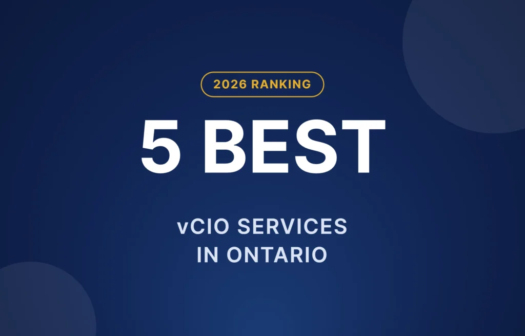 2026 ranking of the 5 best vCIO services in Ontario