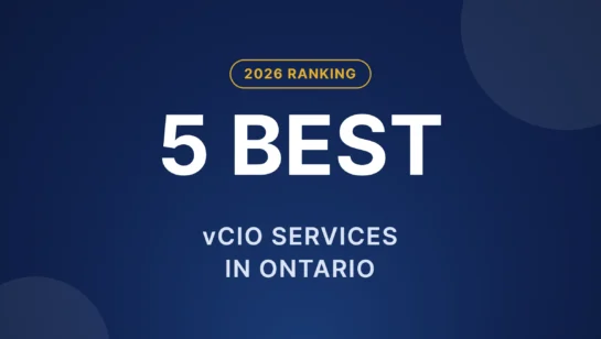 2026 ranking of the 5 best vCIO services in Ontario
