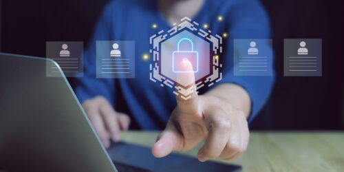 Access control for confidential client files, representing law firm data security requirements in Ontario