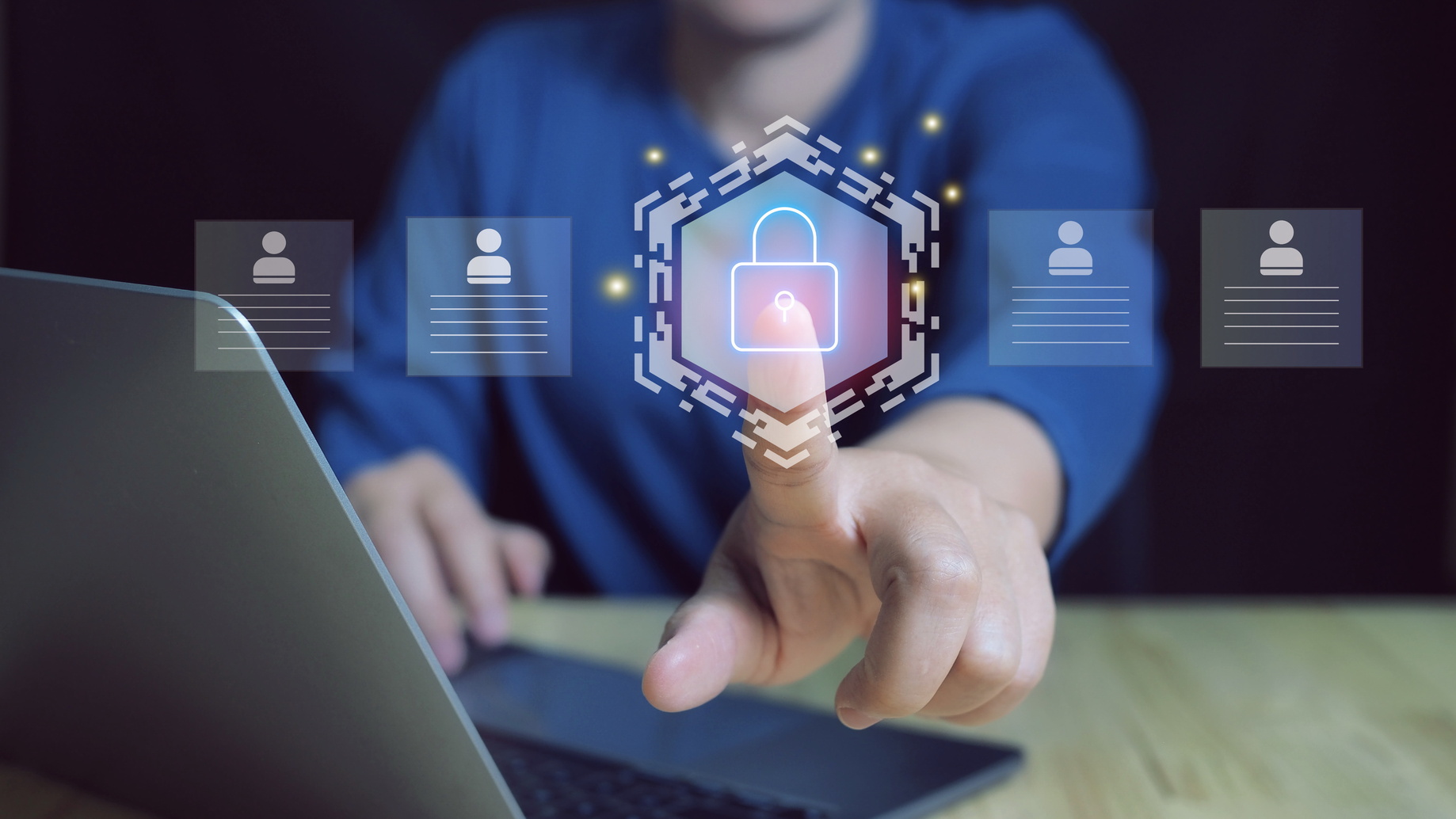 Access control for confidential client files, representing the security controls Ontario law firms use to meet LSO and PIPEDA requirements
